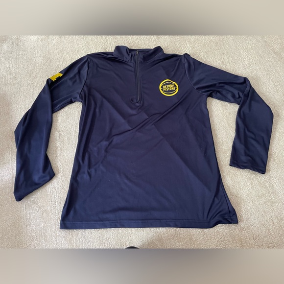 Jackets & Coats University Of Michiganpistons Quarter Zip Poshmark